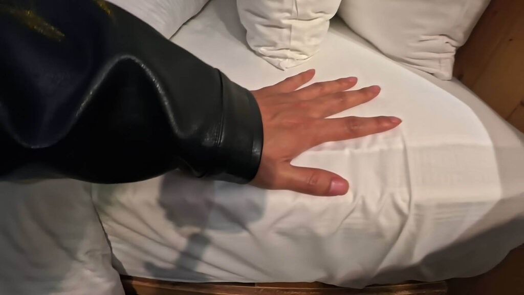 正旅館信義測試床墊硬度