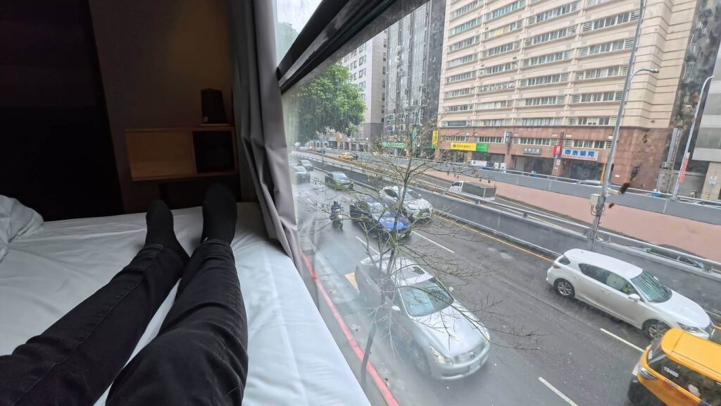 正旅館信義窗外景色