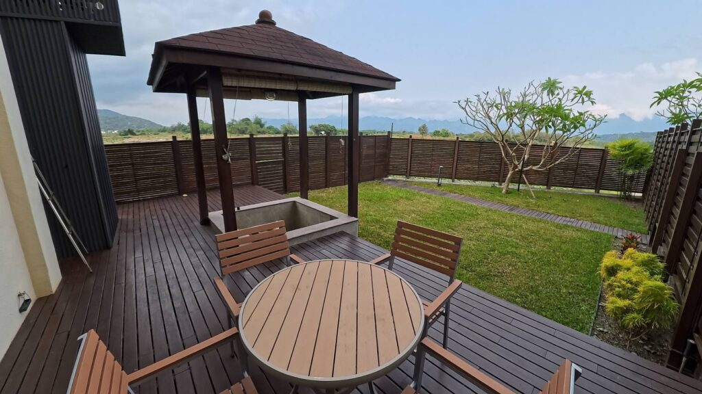 w星空villa-w08露台寬敞環境，視野最棒最美，整個空間更寬敞